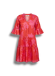 Isley - Vibrant Summer Floral Dress for Women with Breezy Elegance