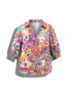 Irelyn - Trendy Women's Shirt with Mandala Print and Relaxed Fit