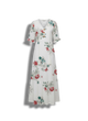 Golda - Floral Print Women's Maxi Dress for Summer Outings