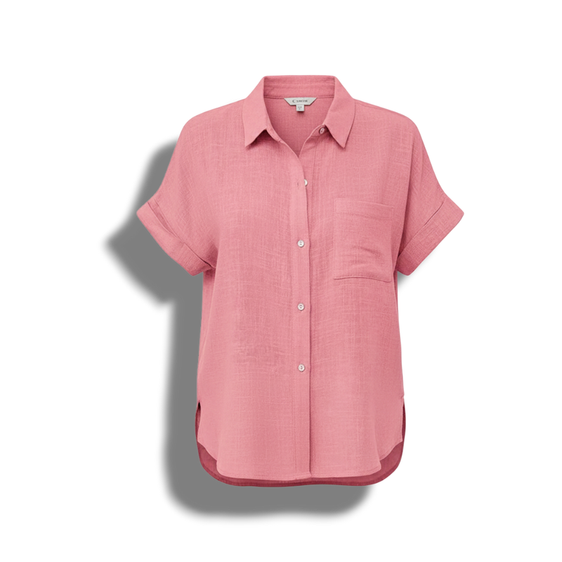 Jazmin - Airy Cotton Linen Blouse For Women Lightweight Summer