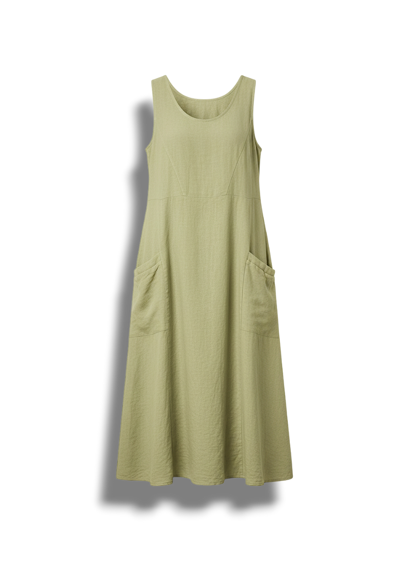 Zelina - Stylish Women's Flowing Dress for Summer Days