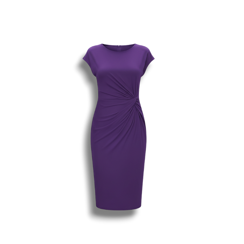 Vicki - Stylish Women's Midi Dress for Professional Occasions