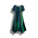 Averie - casual boho gradient dress with side slit for women