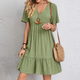 Val - Rebekah Summer Casual Dress Lightweight Flattering Women
