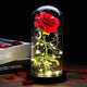 Floréra – Eternal Rose in Glass Dome with LED Light