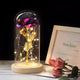 Floréra – Eternal Rose in Glass Dome with LED Light