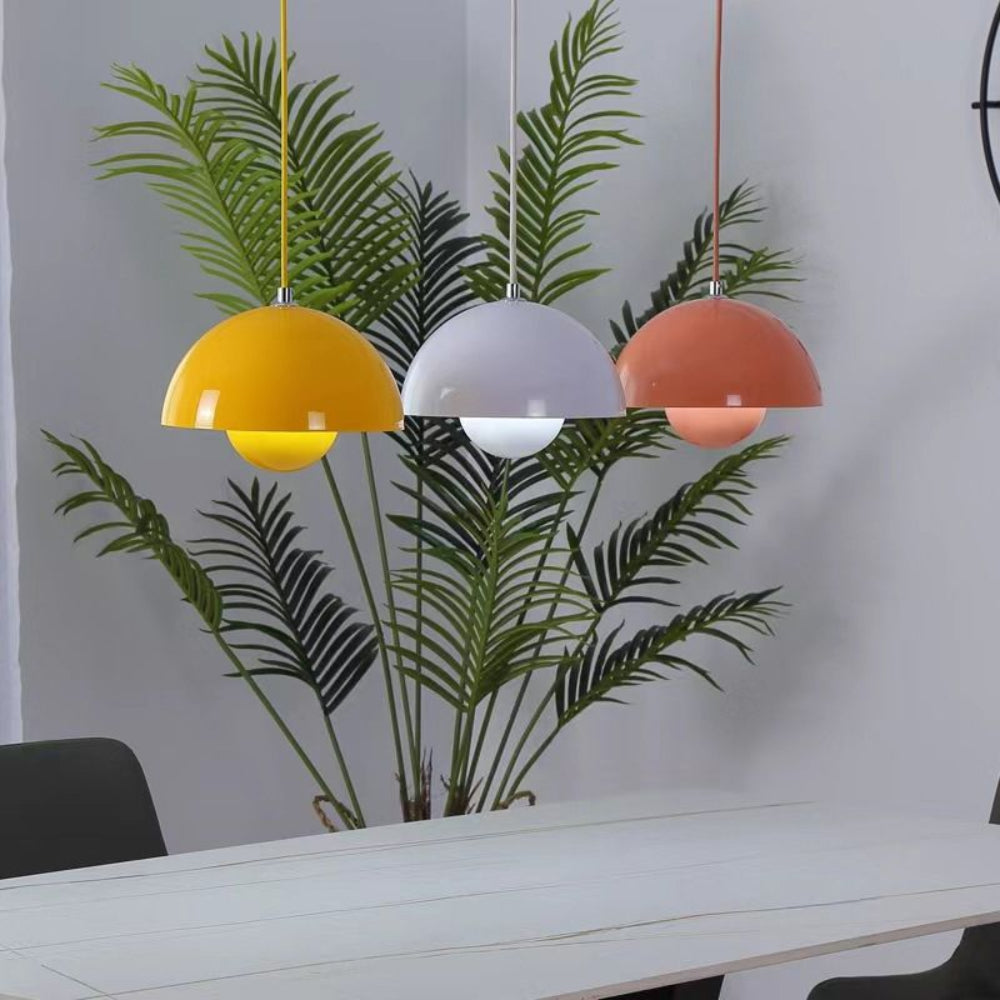 Coverra - Colorful Half Moon Chandelier For Living Room Lighting