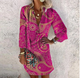 Nadine - Chic Mini Dress with Elegant Design and Vibrant Colors