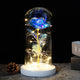 Floréra – Eternal Rose in Glass Dome with LED Light