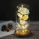 Floréra – Eternal Rose in Glass Dome with LED Light