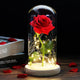 Floréra – Eternal Rose in Glass Dome with LED Light