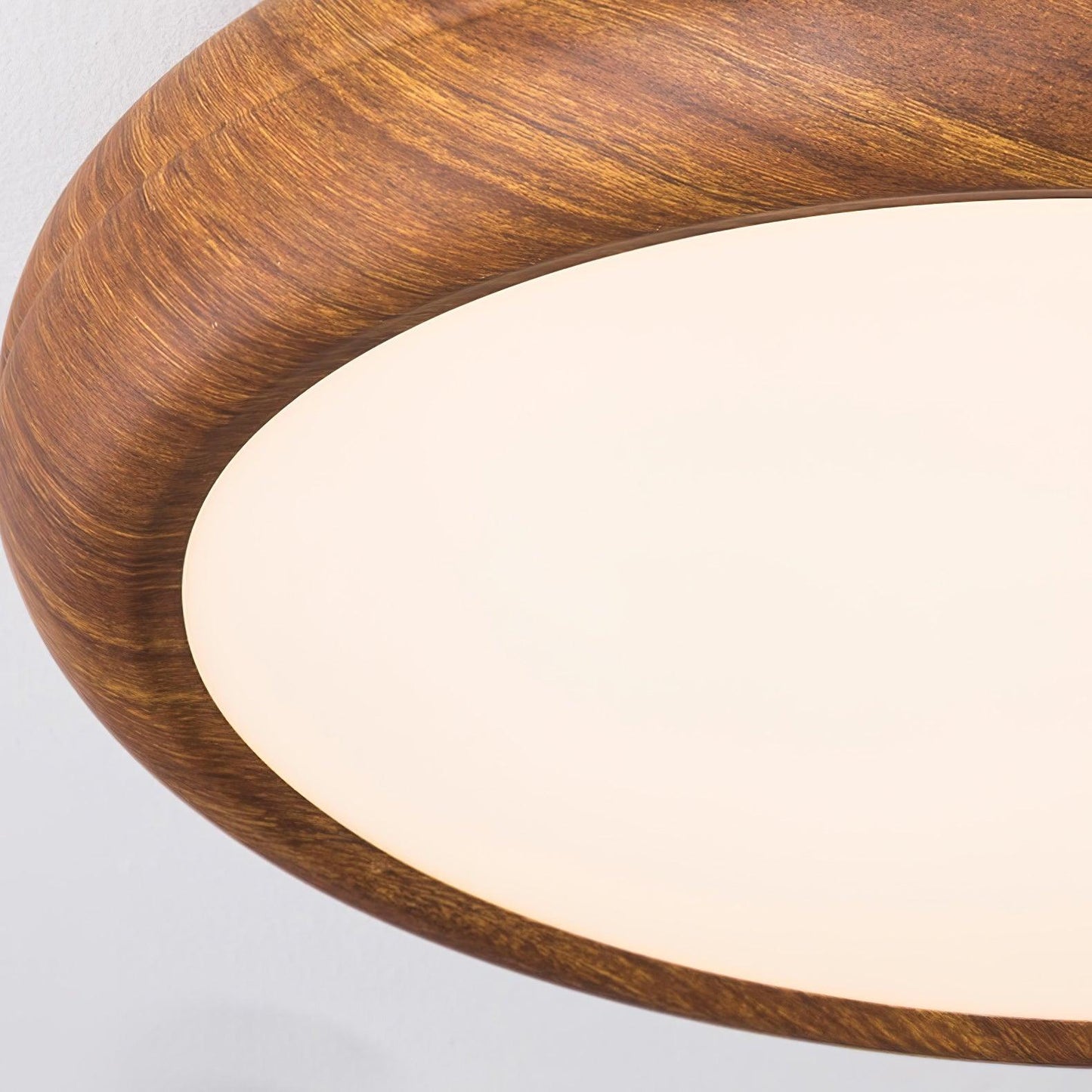 Florven - Giulio Scandinavian Wooden Ceiling Light With LED Lamp