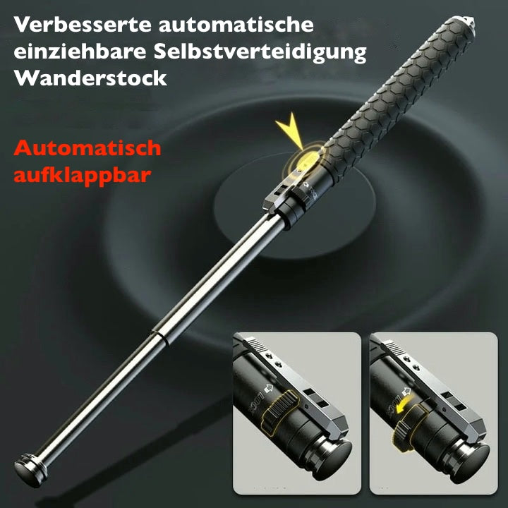 Defender - Automatic self-defense walking stick with anti-slip handle