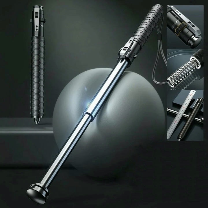 Defender - Automatic self-defense walking stick with anti-slip handle
