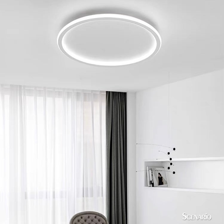 Porchlume - Modern Round LED Ceiling Light for Elegant Spaces