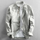 Lee - Elegant Japanese Shirt for Men in Premium Linen Blend