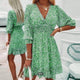 Edith - Floral Puff Sleeve Dress for Effortless Summer Style