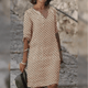 Kalista - Elegant Women's Dress in Trendy Patterns for Warm Seasons