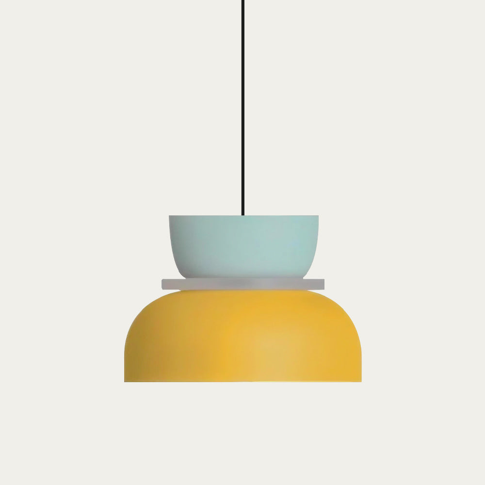 Roseva - Rina Colorful Scandinavian Pendant Light With Metal Finish