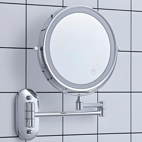 Everen - Rechargeable LED Makeup Mirror Marie Chrome Silver Pro