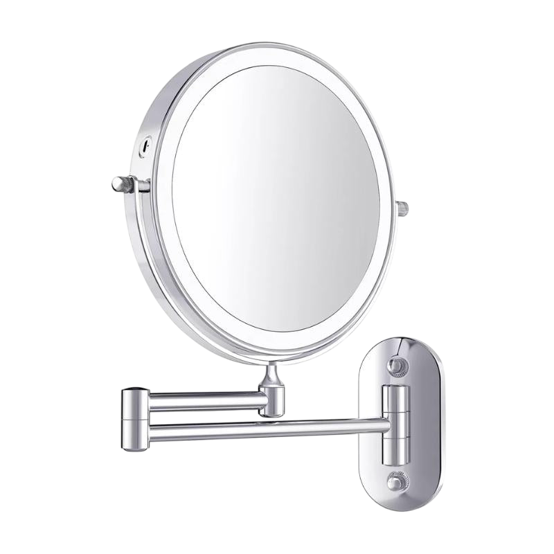Everen - Rechargeable LED Makeup Mirror Marie Chrome Silver Pro