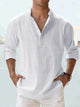Leighton - Stylish Men's Linen Summer Shirt for Comfort and Elegance