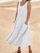 Zelina - Stylish Women's Flowing Dress for Summer Days