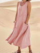 Zelina - Stylish Women's Flowing Dress for Summer Days