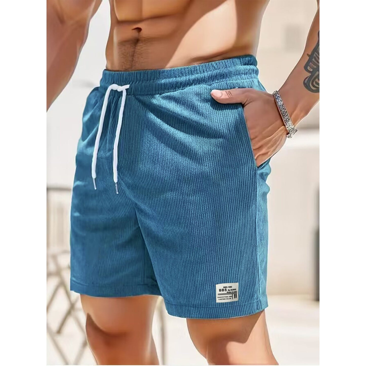 Bernard - Stylish Men's Leisure Shorts with Ample Pocket Space