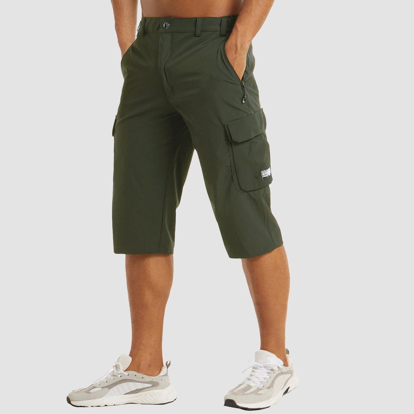 Ezra - Quick-Drying Men's Cargo Shorts with Multiple Pockets