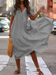 Eliana - Stylish Women's Linen Dress for Summer Days