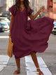Eliana - Stylish Women's Linen Dress for Summer Days