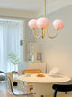 HaloLoom - Elegant Marshmallow Chandelier with Soft Glow and Modern Design