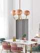 HaloLoom - Elegant Marshmallow Chandelier with Soft Glow and Modern Design