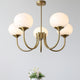 HaloLoom - Elegant Marshmallow Chandelier with Soft Glow and Modern Design