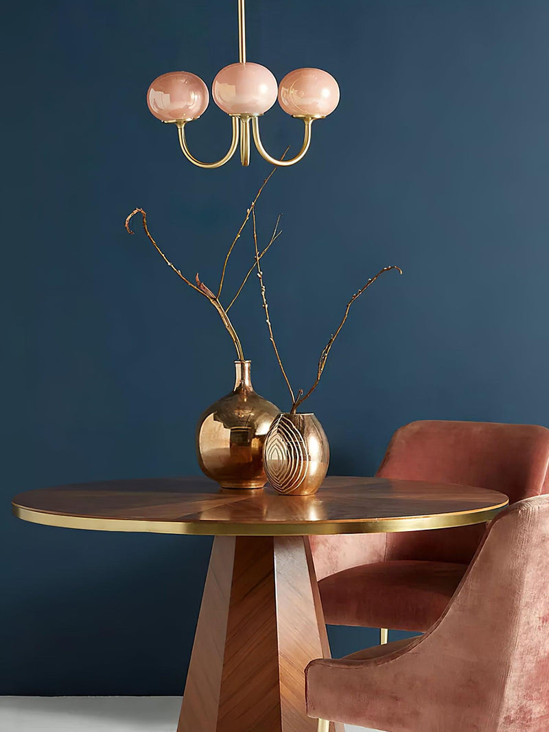 HaloLoom - Elegant Marshmallow Chandelier with Soft Glow and Modern Design