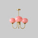HaloLoom - Elegant Marshmallow Chandelier with Soft Glow and Modern Design