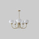 HaloLoom - Elegant Marshmallow Chandelier with Soft Glow and Modern Design