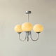 HaloLoom - Elegant Marshmallow Chandelier with Soft Glow and Modern Design