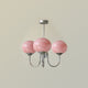 HaloLoom - Elegant Marshmallow Chandelier with Soft Glow and Modern Design