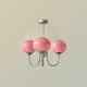 HaloLoom - Elegant Marshmallow Chandelier with Soft Glow and Modern Design