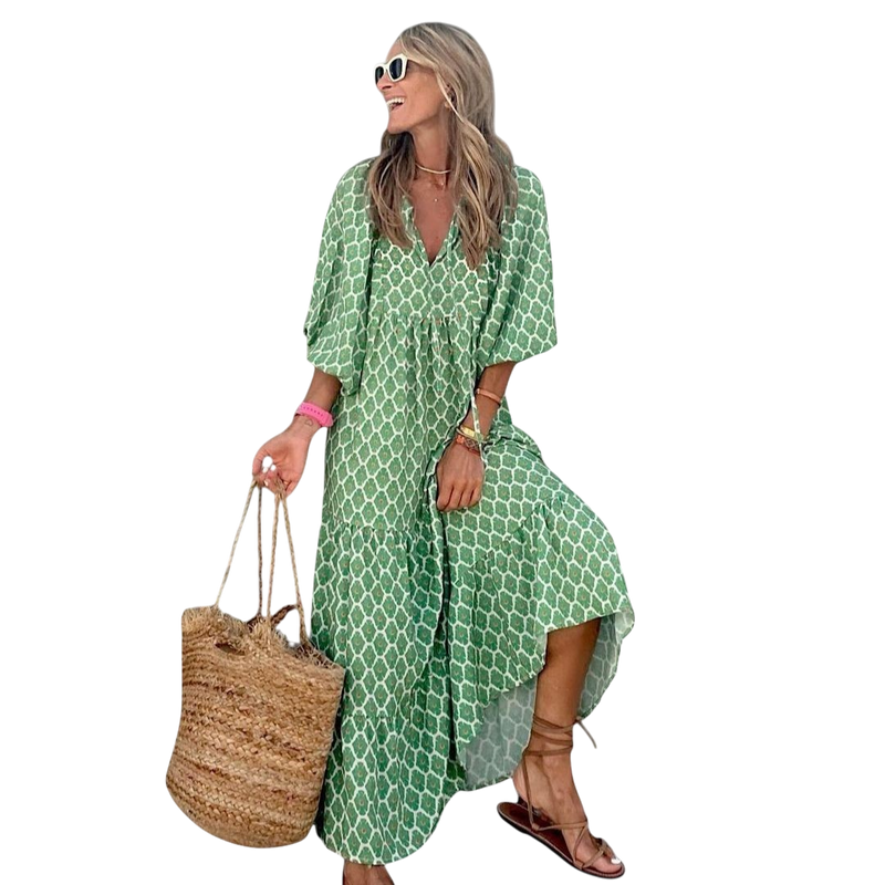 Abilene - Elegant Long Dress for Women with Luxurious Fabric