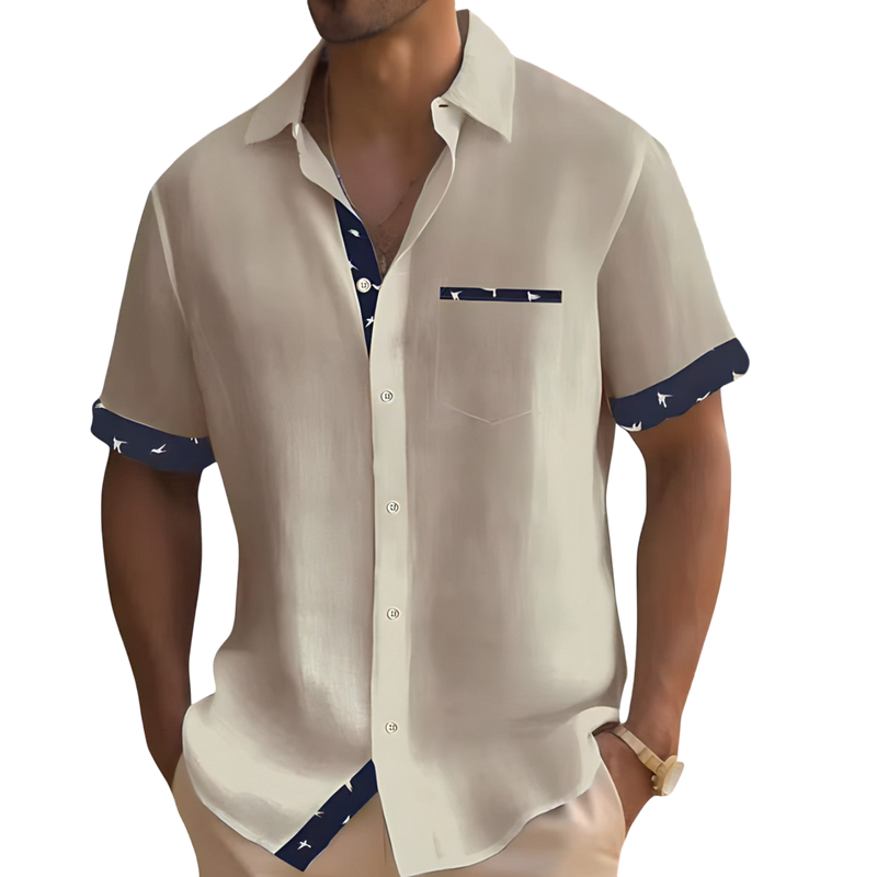 Rome - Stylish Men's Shirt for Comfortable Summer Wear