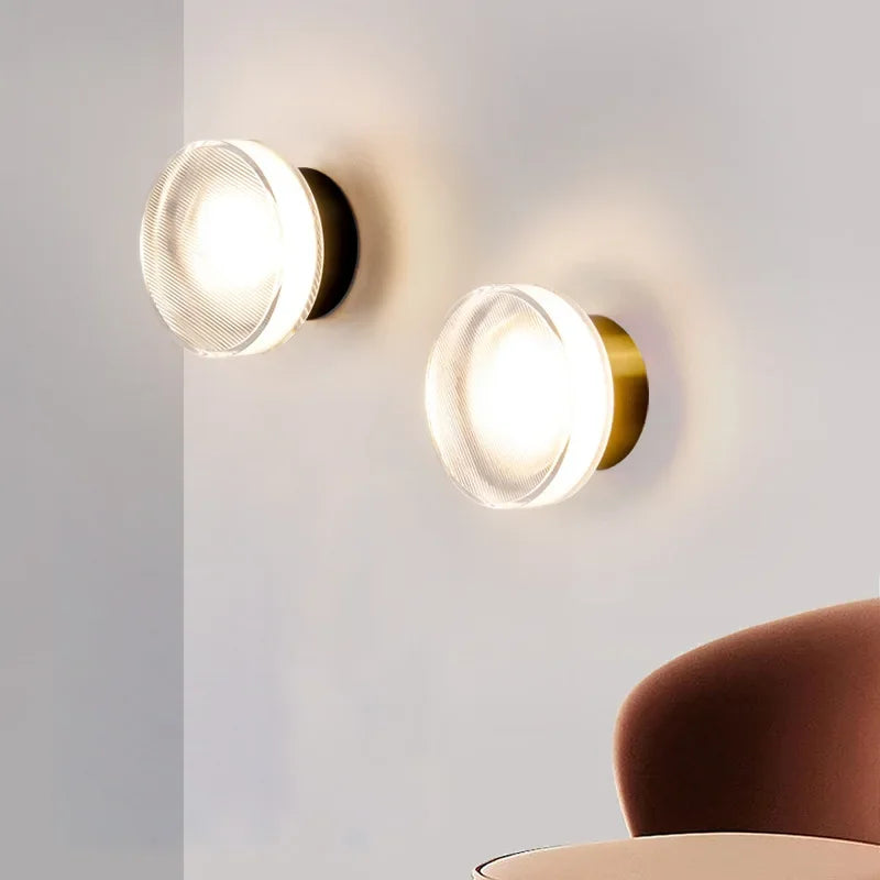 Tinslee - Modern Circular Wall Lamp for Contemporary Interior Design