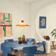 Nestvia - Nicodemo Dimmable Metal Pendant Lamp For Living Rooms