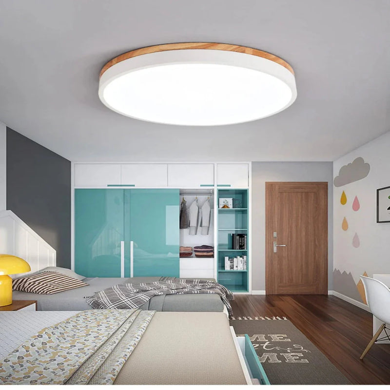 Norvia – Natural Wood Ceiling Light