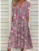 Bambi - Elegant Floral Dress for Women with Timeless Design