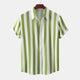 Corey - Stylish Men's Vertical Stripe Shirt for Office and Casual Wear