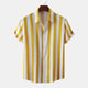 Corey - Stylish Men's Vertical Stripe Shirt for Office and Casual Wear