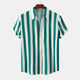 Corey - Stylish Men's Vertical Stripe Shirt for Office and Casual Wear